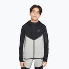 Children's sweatshirt Nike Sportswear Tech Fleece Full Zip dark grey heather/black/black/black