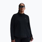 Women's running longsleeve Nike Swift Dri-FIT UV 1/4-Zip Plus Size black