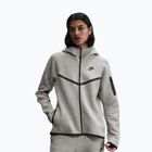 Women's sweatshirt Nike Sportswear Tech Fleece Windrunner dark grey heather/black