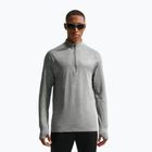 Men's running sweatshirt Nike Stride 1/4 Zip Dri-Fit smoke grey/heather
