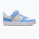 Children's shoes Nike Court Borough Low Recraft summit white/cobalt pulse/vast grey