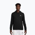 Men's sweatshirt Nike Sportswear Club Knit Pullover Hoodie black/black/white