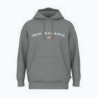 Men's New Balance Reimagine Fleece Hraphic Hoody slategrey sweatshirt