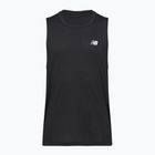 Men's T-shirt New Balance Sport Tank black/white