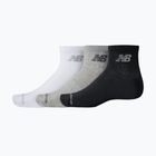 Socks New Balance Performance Basic Ankle 3 pairs white/silver metallic