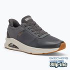 Men's SKECHERS Uno Tres-Air Necessairy Comfort shoes charcoal