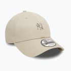 New Era Metallic Pin 940 Nyy light beige baseball cap