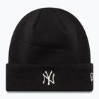 New Era Metallic Beanie Nyy black winter cap