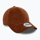 New Era Cord 9FORTY New York Yankees brown baseball cap