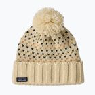 Patagonia Snowbelle confetti winter cap: natural