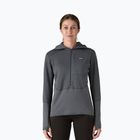Women's softshell jacket Patagonia R1 Hybrid Pullover Hoody smolder blue
