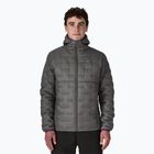 Men's down jacket Patagonia Micro Puff Hoody forge grey