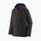 Men's insulated jacket Patagonia Das Parka black w/p6 blue