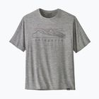 Men's T-shirt Patagonia Cap Cool Daily Graphic Shirt stratapeaks / feather grey