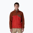 Men's trekking sweatshirt Patagonia LW Synch Snap-T P / O amanita red