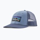 Patagonia P-6 Logo LoPro Trucker barnacle blue baseball cap