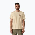 Men's T-shirt Patagonia Balance Organic peace seeds / undyed natural