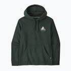 Men's sweatshirt Patagonia Chouinard Crest Uprisal Hoody old growth green