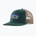 Patagonia P-6 Logo Trucker baseball cap cascade green