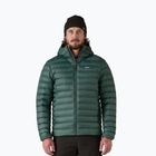 Men's down jacket Patagonia Down Sweater Hoody cascade green