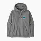 Patagonia men's Unity Fitz Uprisal Hoody gravel heather sweatshirt