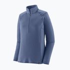 Women's sweatshirt Patagonia Cap Termal Weight Zip Neck clement blue