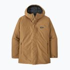 Men's down jacket Patagonia Windshadow Parka deer brown