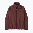 Women's trekking sweatshirt Patagonia Better Sweater Fleece dark ruby