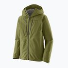 Men's rain jacket Patagonia Triolet caper green
