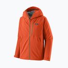 Men's rain jacket Patagonia Granite Crest Rain coal orange