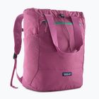 Urban backpack Patagonia Terravia Tote 24 l faded magenta