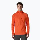 Men's sweatshirt Patagonia R1 Ultralight Hoody coal orange