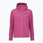 Women's softshell jacket Patagonia R1 CrossStrata Hoody faded magenta