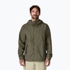 Men's rain jacket Patagonia Outdoor Everyday Rain basin green