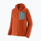 Men's trekking sweatshirt Patagonia R1 Air Full Zip Hoody coal orange