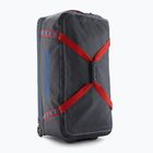 Travel bag Patagonia Black Hole Wheeled Duffel 100 l smolder blue/amanita red