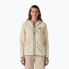 Women's fleece sweatshirt Patagonia Retro Pile Hoody natural w/ellwood green