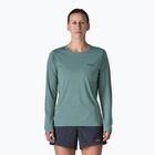 Women's longsleeve Patagonia Capilene Cool Daily Shirt - Boardshort Logo blue sage/light blue sage x-dye