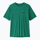 Men's T-shirt Patagonia Capilene Cool Daily - '73 Skyline gem green/light gem green x-dye