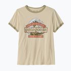 Women's T-shirt Patagonia Great Waves Ringer Tee undyed natural