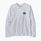 Men's trekking longsleeve Patagonia Great Waves Responsibili Tee white