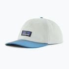 Baseball cap Patagonia P-6 Label Trad birch white w/shore blue