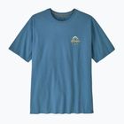 Men's trekking T-shirt Patagonia Great Waves Responsibili Tee shore blue