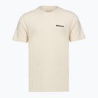 Men's T-shirt Patagonia P-6 Logo undyed natural