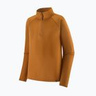 Men's thermal sweatshirt Patagonia Capilene Midweight Zip Neck cinnamon brown