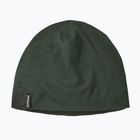 Winter hat Patagonia Overlook Merino Wool Liner Beanie treeline green