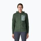 Women's fleece sweatshirt Patagonia R1 Air Full-Zip Hoody canopy green