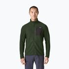 Men's fleece sweatshirt Patagonia R1 Air treeline green
