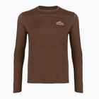Men's long-sleeve trekking shirt Patagonia Cap Cool Daily Hut Tripper LS berm brown - light berm brown x-dye