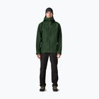 Men's rain jacket Patagonia Triolet treeline green